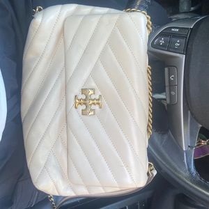 Tory Burch Kira small chevron quilted shoulder bag